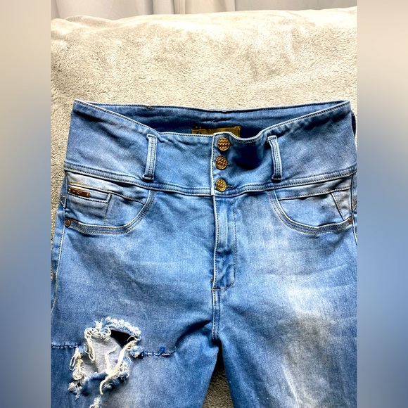 Verox Skinny Ripped Jeans - Picture 5 of 9